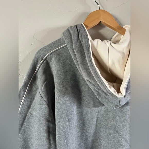 Cotopaxi Women “Do Good” Heather Grey Organic Pullover Hoodie Large - Picture 5 of 6